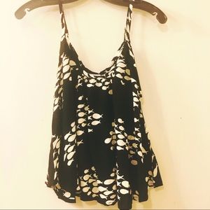NWT Tank Wonder fish print small